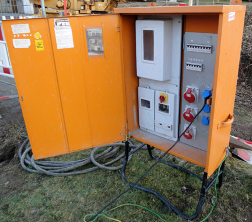 Baustromkasten bei Kaya Sefer Elektro in Illerkirchberg